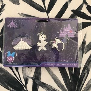 Minnie Mouse Main Attraction Space Mountain Pins